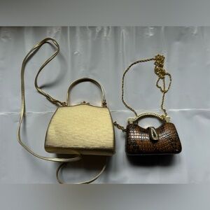 3 Faux Leather Purses 👛